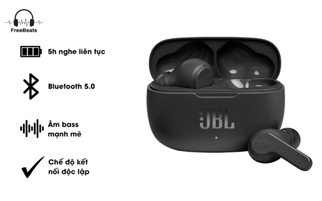 Tai nghe bluetooth mini JBL Wave 200 TWS